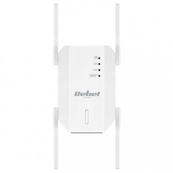 Access point Rebel RANGE EXTENDER REPEATER 2.4-5 GHZ REBEL KOM1031