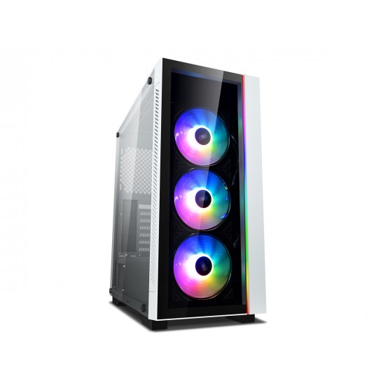 Carcasa DeepCool MATREXX 55 V3 ADD-RGB WH 3F DP-ATX-MATREXX55V3-AR-WH-3F