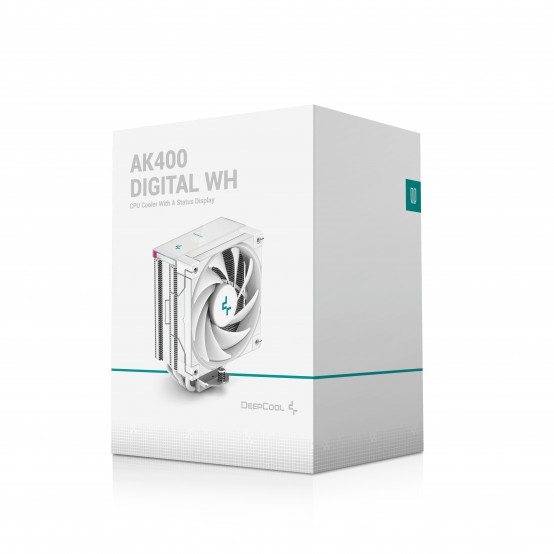 Cooler DeepCool AK400 Digital WH R-AK400-WHADMN-G