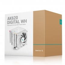 Cooler DeepCool AK620 Digital WH R-AK620-WHADMN-G