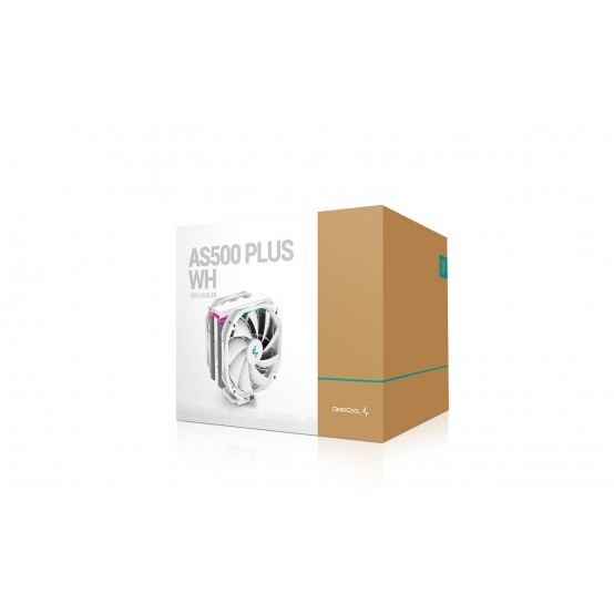 Cooler DeepCool AS500 PLUS WH R-AS500-WHNLMP-G