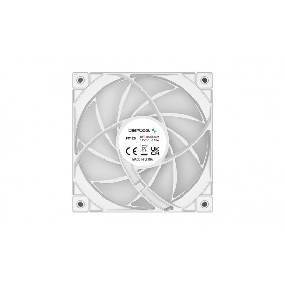Ventilator DeepCool FC120 3 in 1 White R-FC120-WHAMN3-G-1