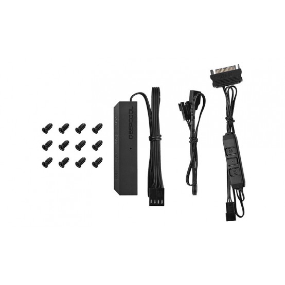 Ventilator DeepCool RF140 2 in 1 DP-FRGB-RF140-2C