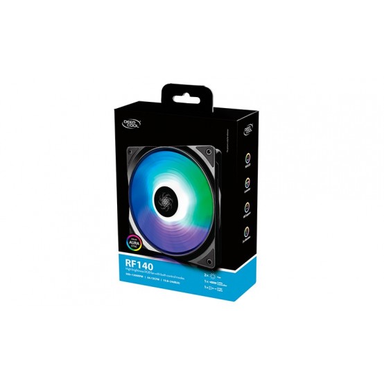Ventilator DeepCool RF140 2 in 1 DP-FRGB-RF140-2C