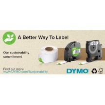Hartie Dymo S0720790 D1 43618 Tape 6mm x 7m Black on Yellow DY43618