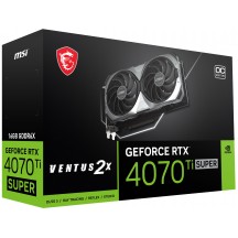 Placa video MSI GeForce RTX 4070 Ti SUPER 16G VENTUS 2X OC V513-615R