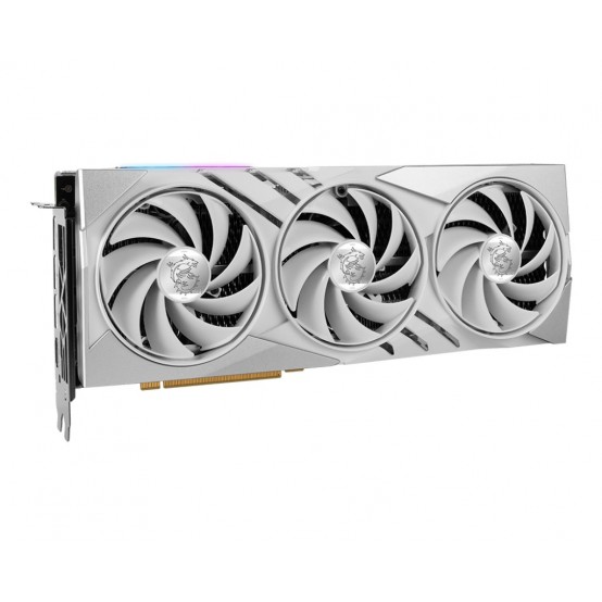 Placa video MSI GeForce RTX 4070 Ti SUPER 16G GAMING X SLIM WHITE V513-626R