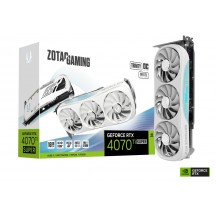 Placa video Zotac GeForce RTX 4070 Ti SUPER Trinity OC White Edition 16GB GDDR6X ZT-D40730Q-10P