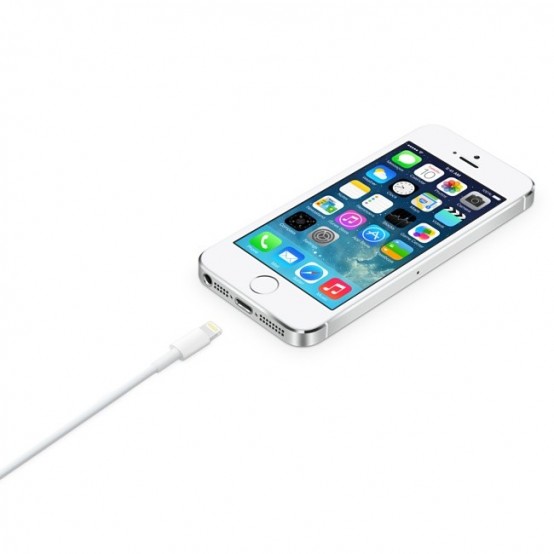 Cablu Apple Lightning to USB Cable 2m White MD819ZM/A