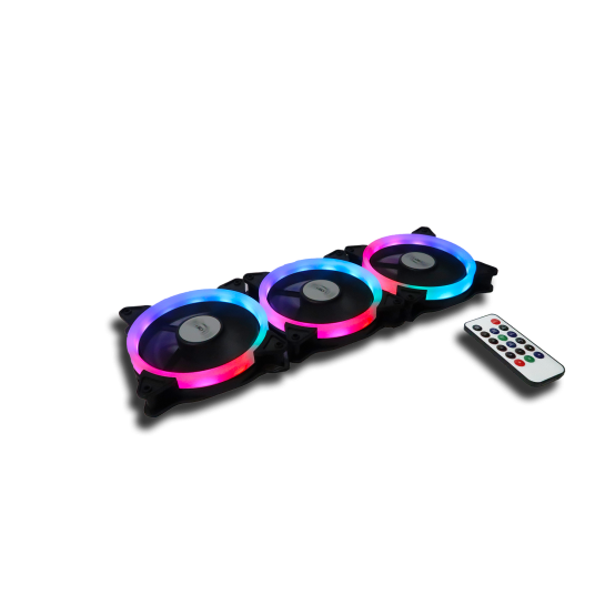 Ventilator Floston AURORA RGB 3xfan KIT