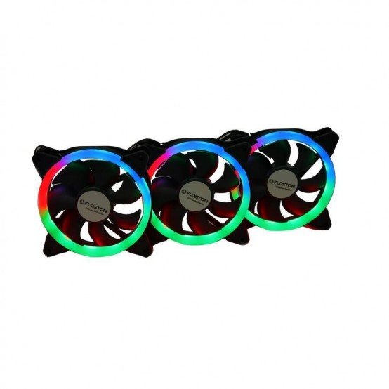 Ventilator Floston AURORA RGB 3xfan KIT