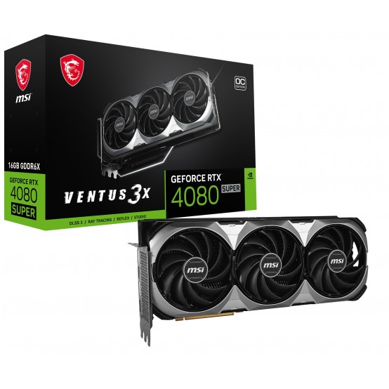 Placa video MSI GeForce RTX 4080 SUPER 16G VENTUS 3X OC V511-221R