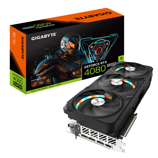 Placa video GigaByte GeForce RTX 4080 SUPER GAMING OC 16G GV-N408SGAMING OC-16GD