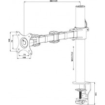 Suport iiyama  DS1001C-B1