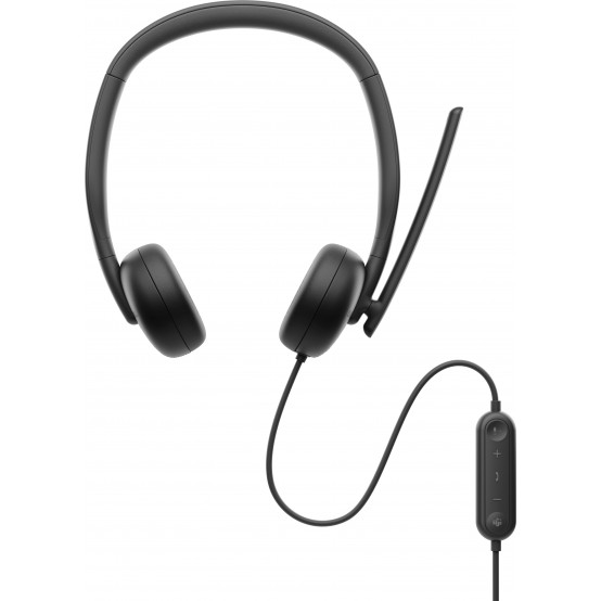 Casca Dell Wired Headset With Noise Cancellation - WH3024 HE324-DWW