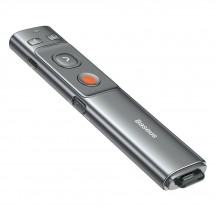 Presenter Baseus Orange Dot Wireless Presenter (Red Laser) (Charging) Grey WKCD000013