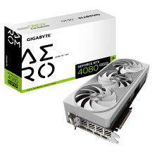Placa video GigaByte GeForce RTX 4080 SUPER AERO OC 16G GV-N408SAERO OC-16GD