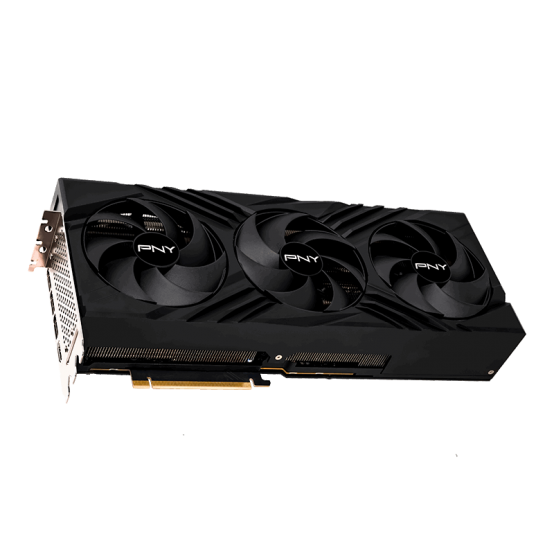 Placa video PNY GeForce RTX 4080 SUPER 16GB VERTO Overclocked Triple Fan DLSS 3 VCG4080S16TFXPB1-O
