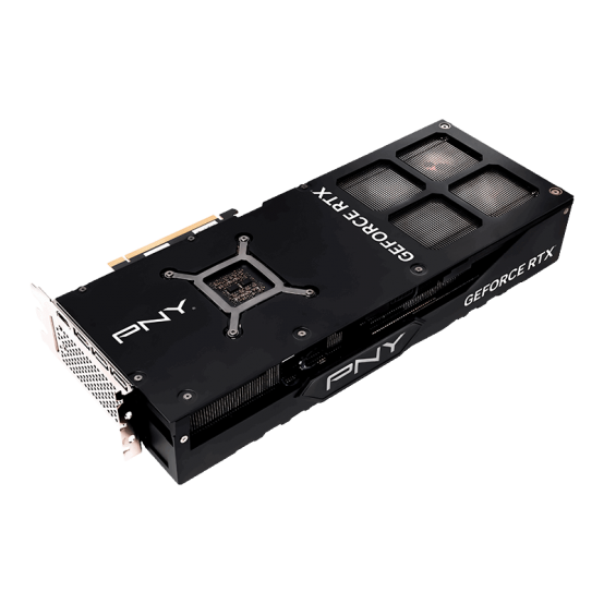 Placa video PNY GeForce RTX 4080 SUPER 16GB VERTO Overclocked Triple Fan DLSS 3 VCG4080S16TFXPB1-O