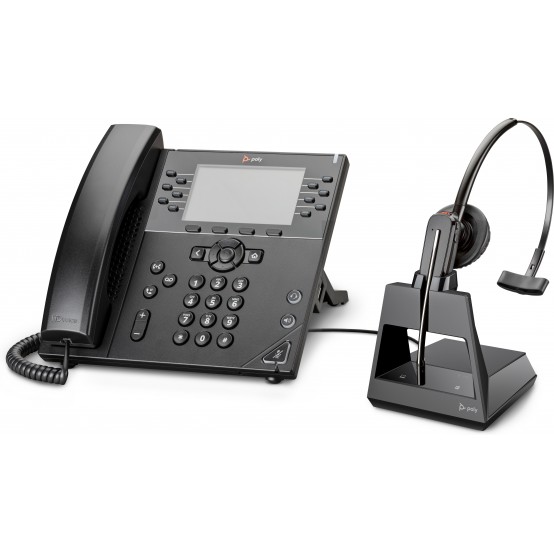 Casca HP Poly Voyager 4245 USB-A Headset EMEA - INTL English Loc  Euro plug 7D7K0AAABB