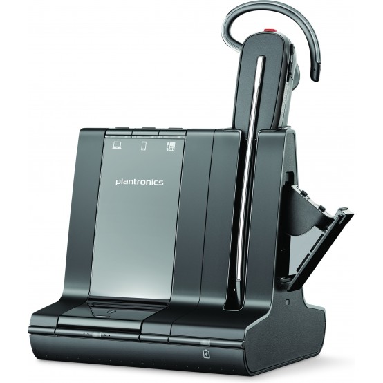 Casca HP Poly Savi 8245-M Microsoft Teams Certified DECT 1880-1900 MHz USB-A Headset +D200 EMEA - INTL English Loc  Euro plug 8
