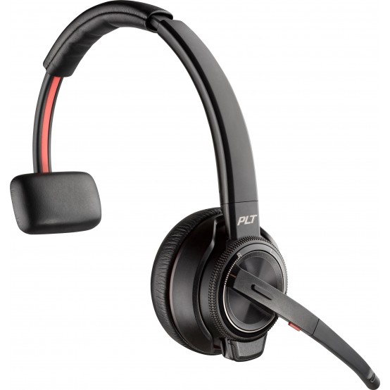 Casca HP Poly Savi 8210-M Office DECT 1880-1900 MHz Single Ear Headset EMEA - INTL English Loc  Euro plug 8D3J8AAABB