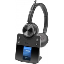 Casca HP Poly Savi 7420 Office Stereo Microsoft Teams Certified DECT 1880-1900 MHz Headset EMEA - INTL English Loc  Euro plug 8