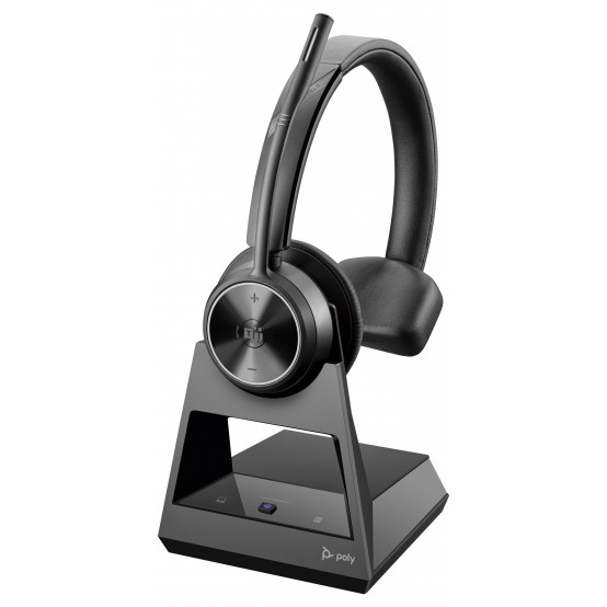 Casca HP Poly Savi 7310 UC Monaural Microsoft Teams Certified DECT 1880-1900 MHz Headset EMEA - INTL English Loc  Euro plug 8L5
