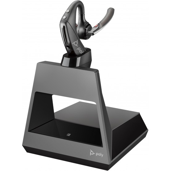 Casca HP Poly Voyager 5200 Office Headset +USB-A to Micro USB Cable EMEA - INTL English Loc  Euro plug 8R712AAABB