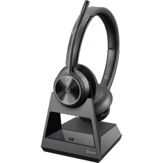 Casca HP Poly Savi 7320 Stereo DECT 1880-1900 MHz Top EMEA - INTL English Loc  Euro plug 8Y9B7AAABB