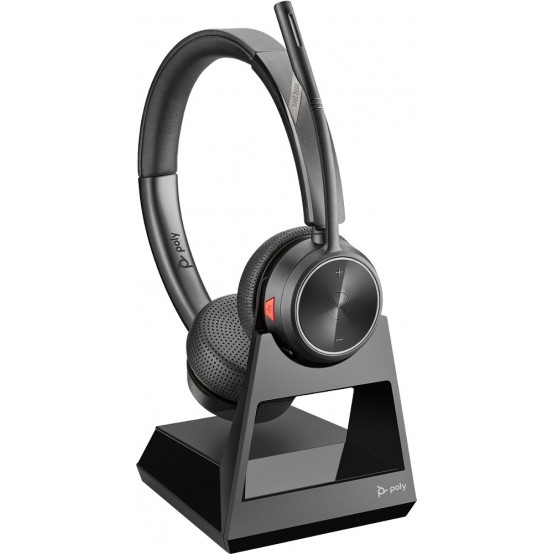 Casca HP Poly Savi 7220 Stereo DECT 1880-1900 MHz Top EMEA - INTL English Loc  Euro plug 8Y9C1AAABB