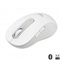 Mouse Logitech Signature M650 L Left Wireless Mouse - Off-White 910-006238