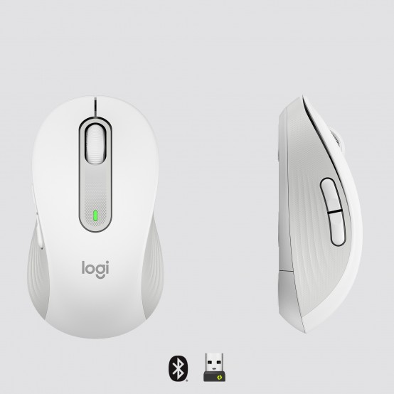 Mouse Logitech Signature M650 Bluetooth Mouse - Off-White 910-006255