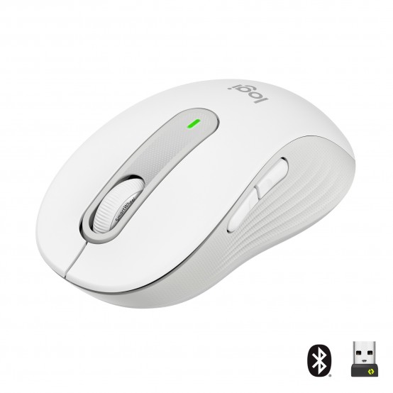 Mouse Logitech Signature M650 Bluetooth Mouse - Off-White 910-006255