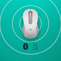 Mouse Logitech Signature M650 L Left Bluetooth Mouse - Off-White 910-006240