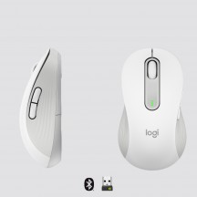 Mouse Logitech Signature M650 L Left Bluetooth Mouse - Off-White 910-006240