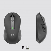 Mouse Logitech Signature M650 L Left Bluetooth Mouse - Graphite 910-006236