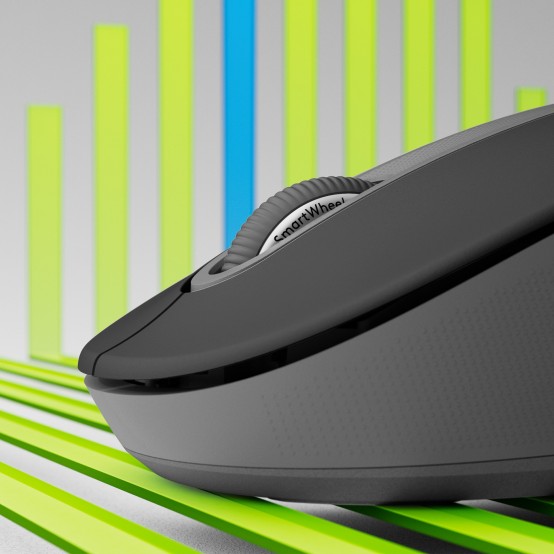 Mouse Logitech Signature M650 L Left Wireless Mouse for Business - Graphite 910-006348