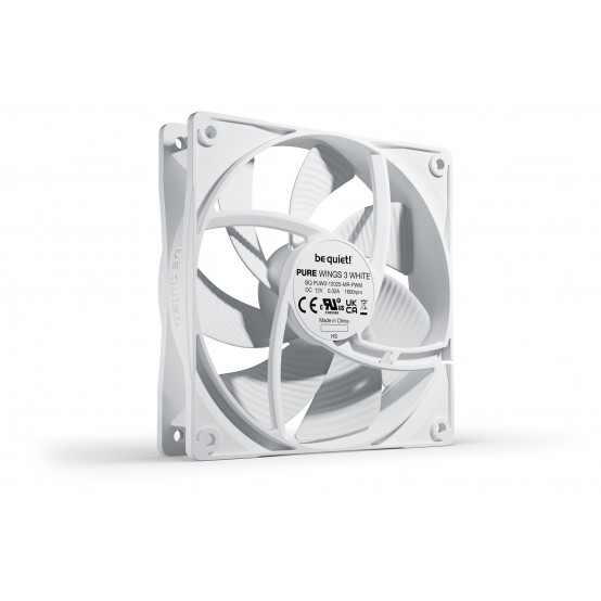 Ventilator be quiet! Pure Wings 3 White 120MM PWM BL110