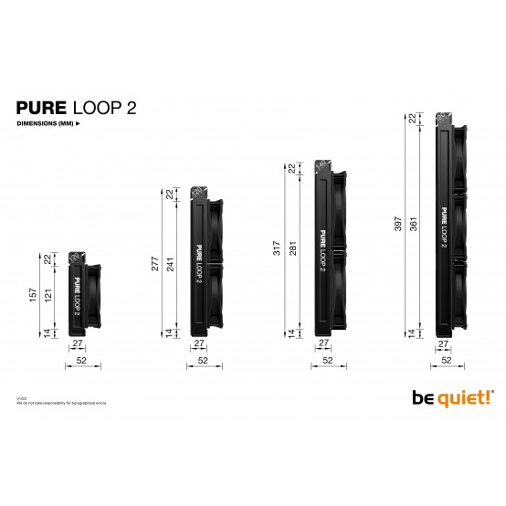 Ventilator be quiet! Pure Loop 2 120MM BW016