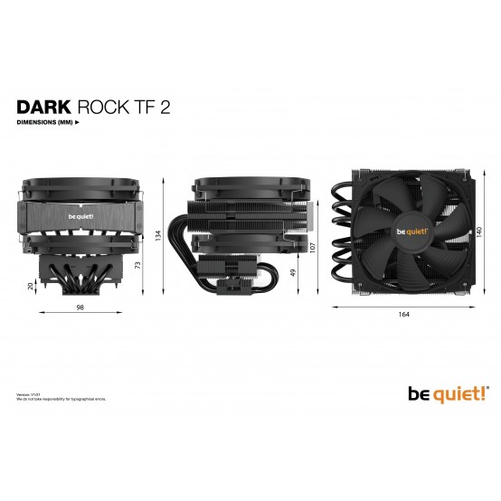 Cooler be quiet! Dark Rock TF 2 BK031