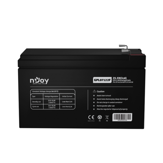 Acumulator nJoy GPL07122F BTVACGUOBTF2FCW01B