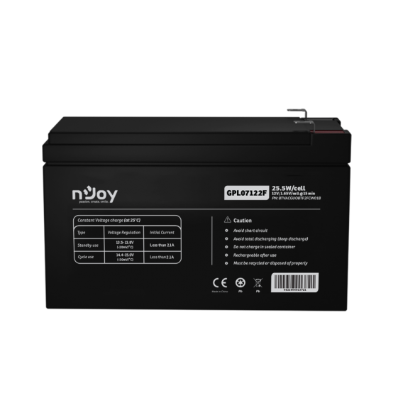 Acumulator nJoy GPL07122F BTVACGUOBTF2FCW01B