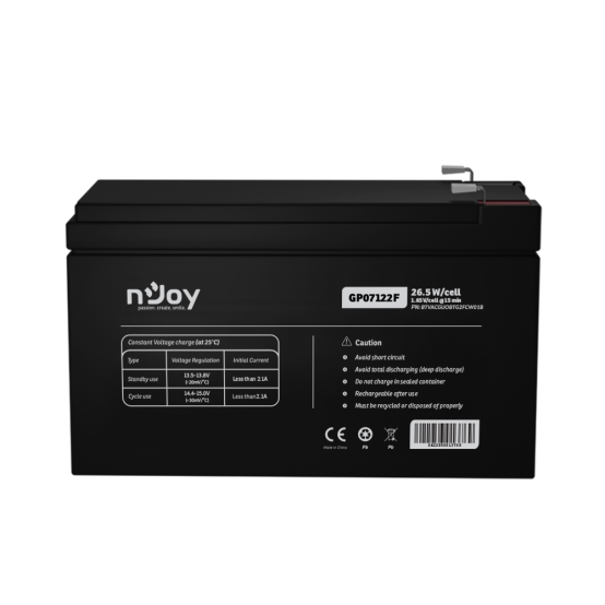 Acumulator nJoy GP07122F BTVACGUOBTG2FCW01B