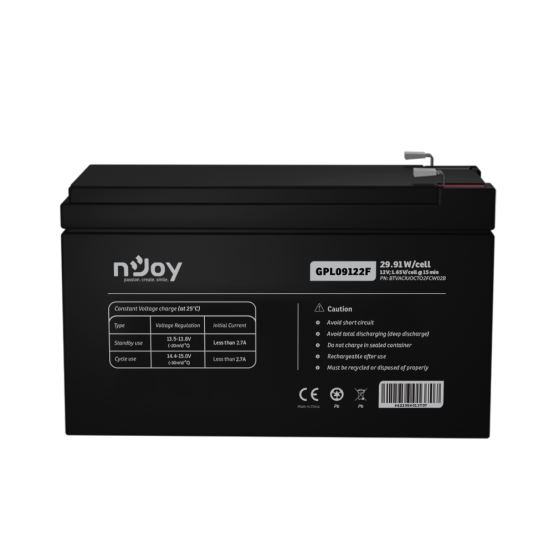 Acumulator nJoy GPL09122F BTVACIUOCTO2FCW02B