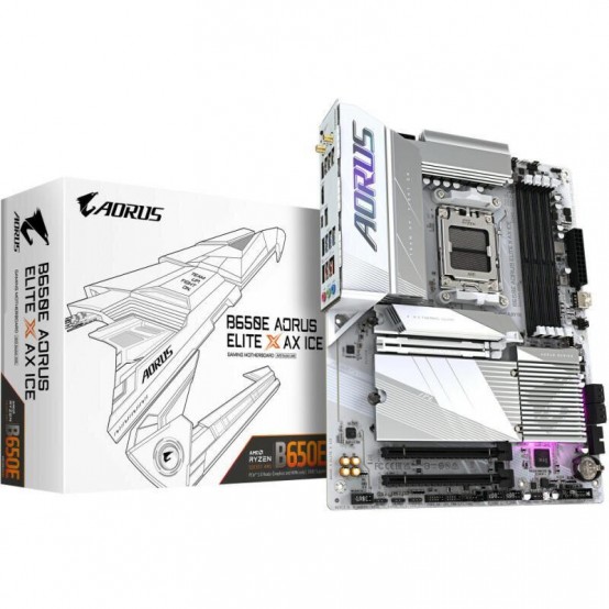 Placa de baza GigaByte  B650E A ELITE X ICE