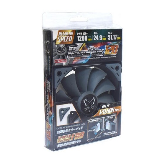 Ventilator Scythe Kaze Flex 120 PWM SU1225FD12M-RHP