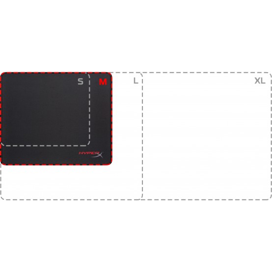 Mouse pad HP HyperX FURY S - Gaming Mouse Pad - Cloth (M) 4P5Q5AA