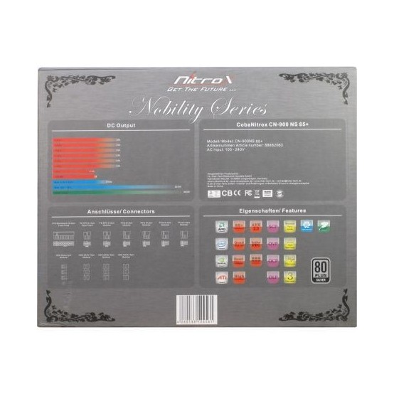 Sursa Inter-Tech CobaNitrox Nobility 900W CN-900NS85+