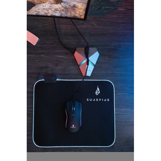 Mouse pad Verbatim SureFire Silent Flight RGB-320 Gaming 48812